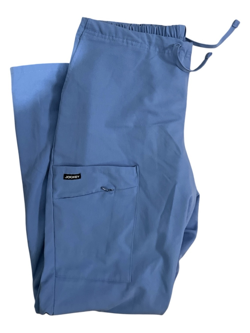 Jockey women’s Light Blue Drawstring Scrub Joggers